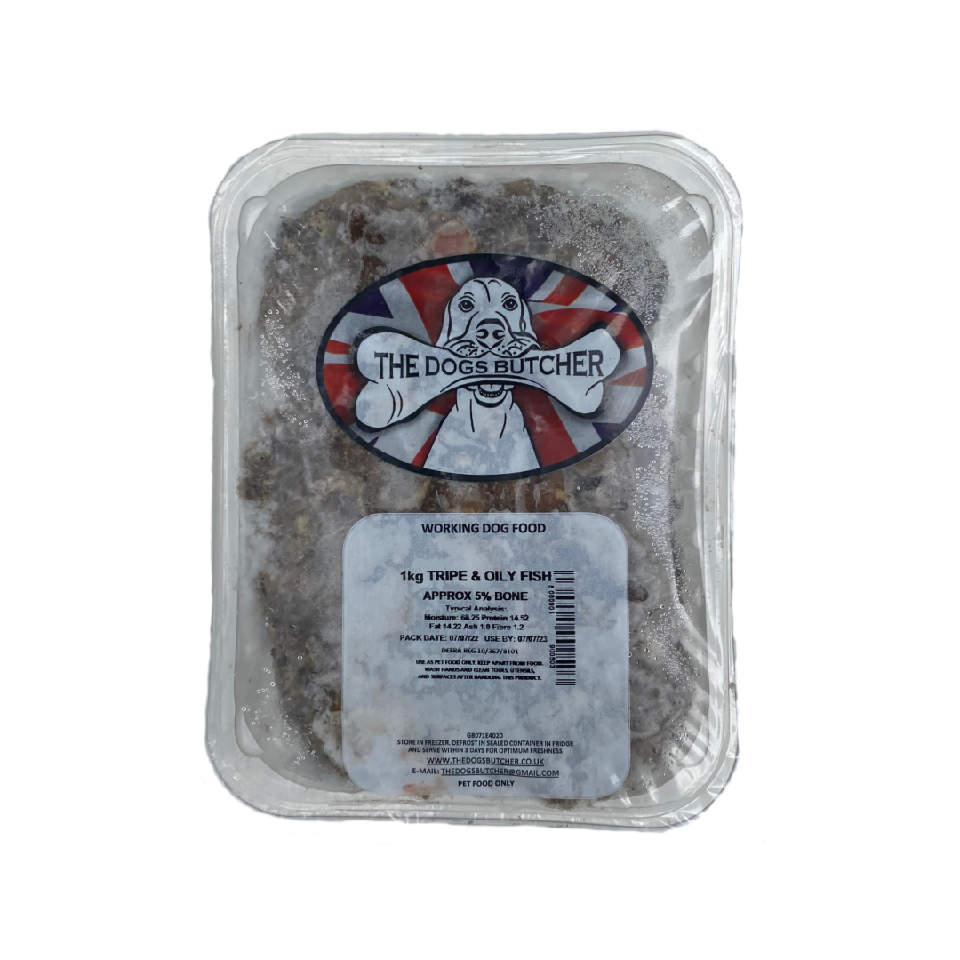 TDB Tripe & Oily Fish 1kg