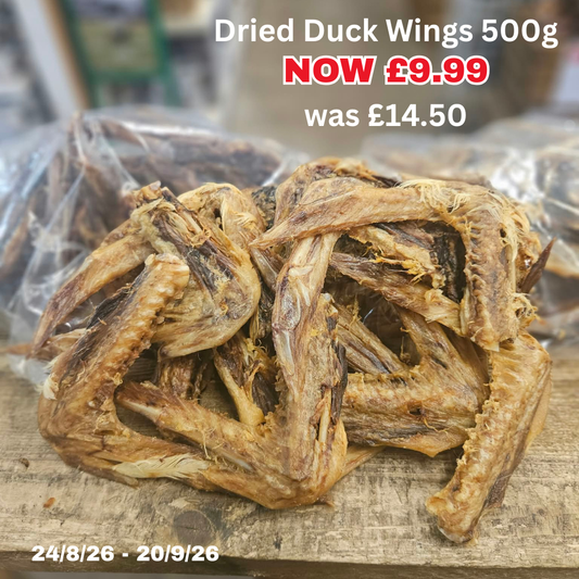 Dried Duck Wings 500g