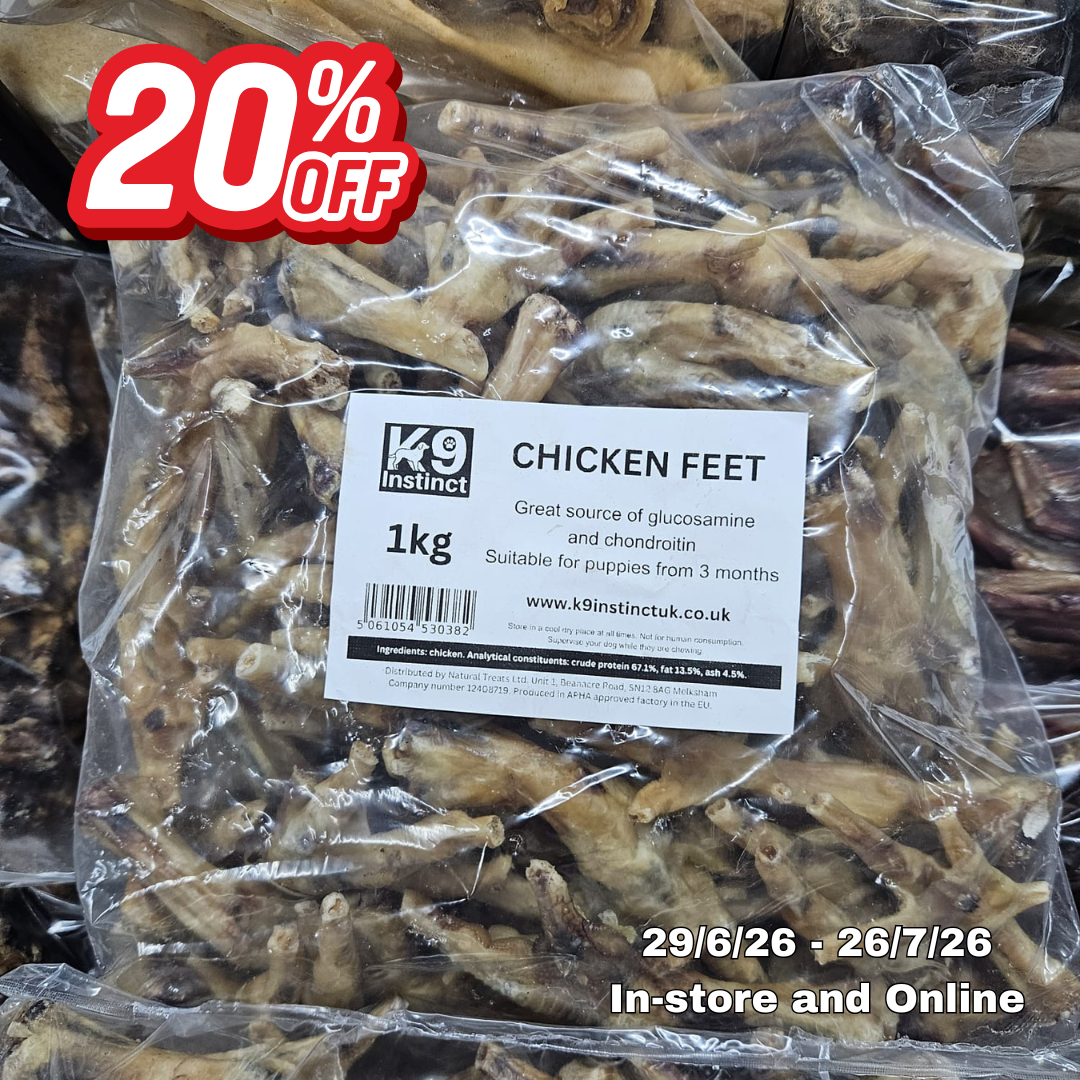Dried Chicken Feet 1kg
