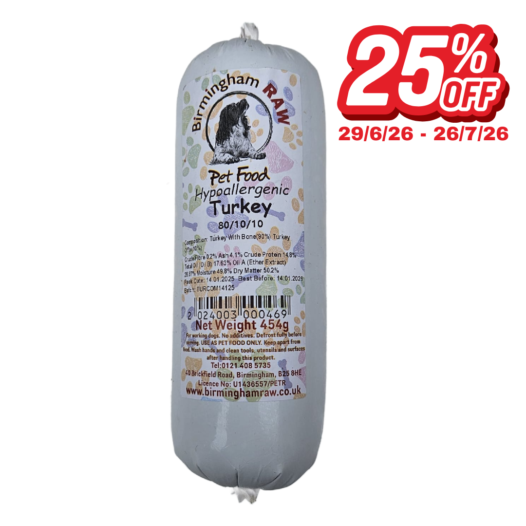 BR Turkey 454g single protein