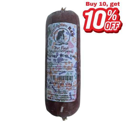 BR Turkey & veg complete 454g
