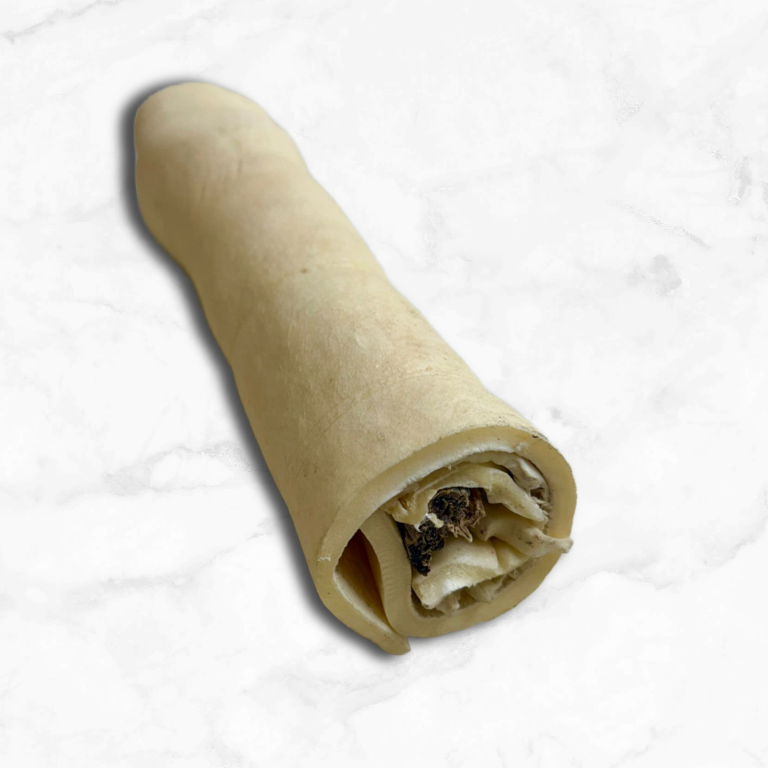 Buffalo roll with chicken, natural chew for dogs