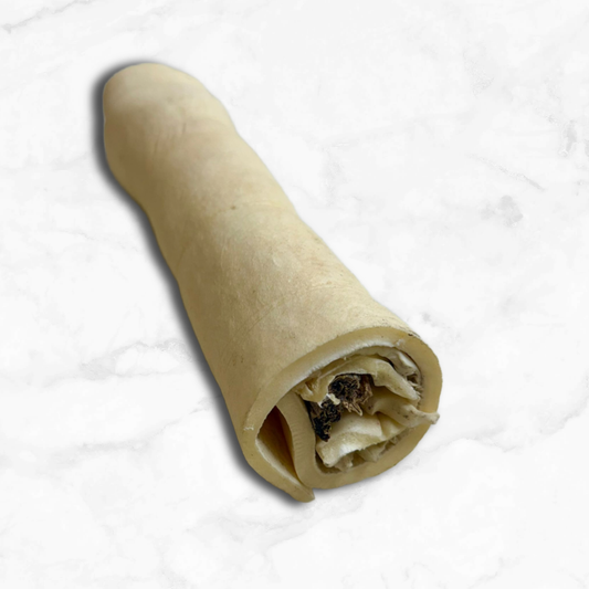 Buffalo roll with chicken, natural chew for dogs