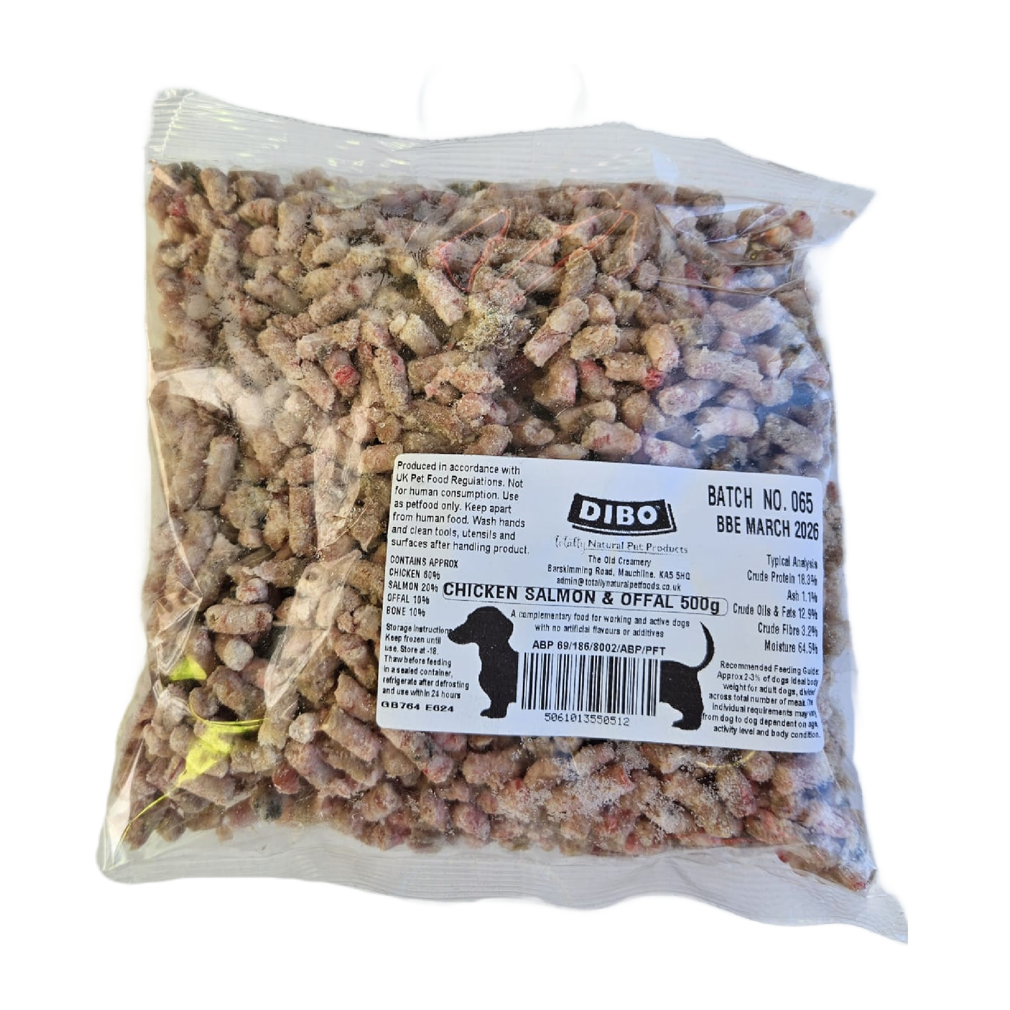 TN Chicken/Salmon/Offal 500g
