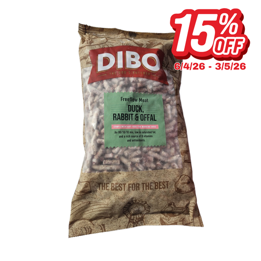 Dibo  Duck/Rabbit/Offal 1kg