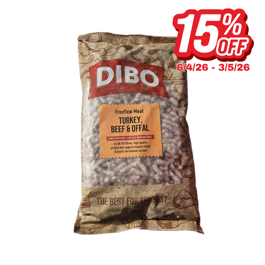Dibo Turkey/Beef/Offal 1kg