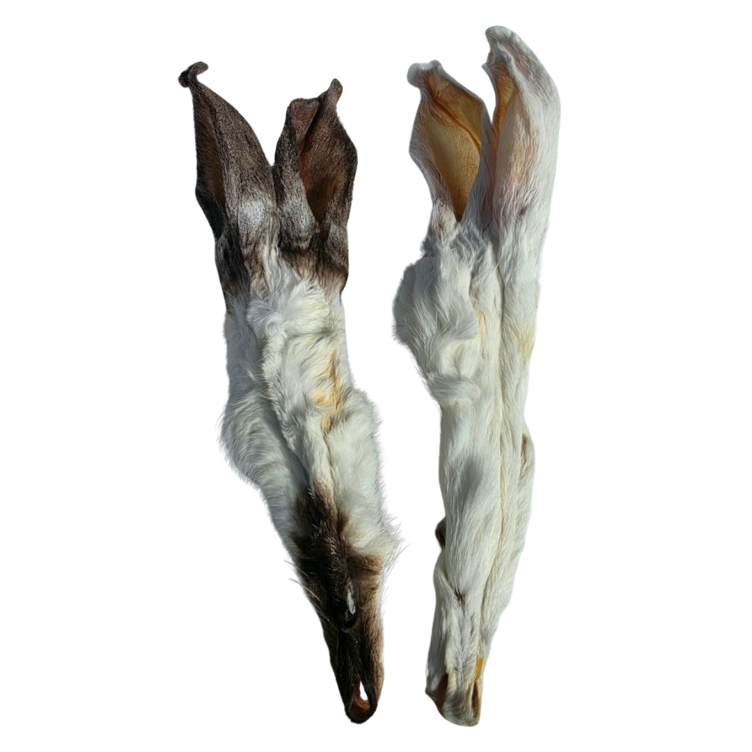 Double Rabbit Ears with fur 1kg