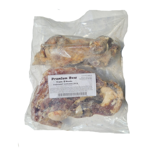 Raw frozen pheasant carcass for dogs in Bristol