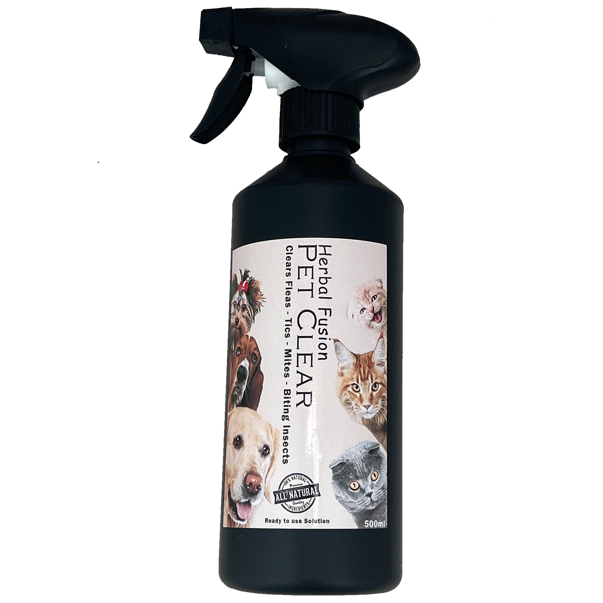 Herbal Fusion Pet Clear Spray 500ml – Natural Treats Bristol