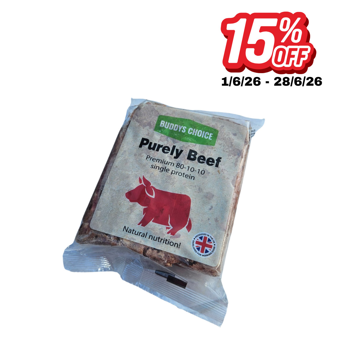 Buddys Choice Purely Beef 454g 80/10/10