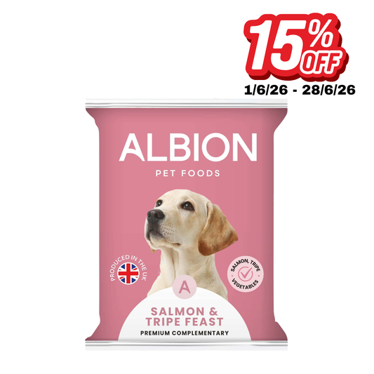 Albion Salmon& Tripe Feast Premium 454g