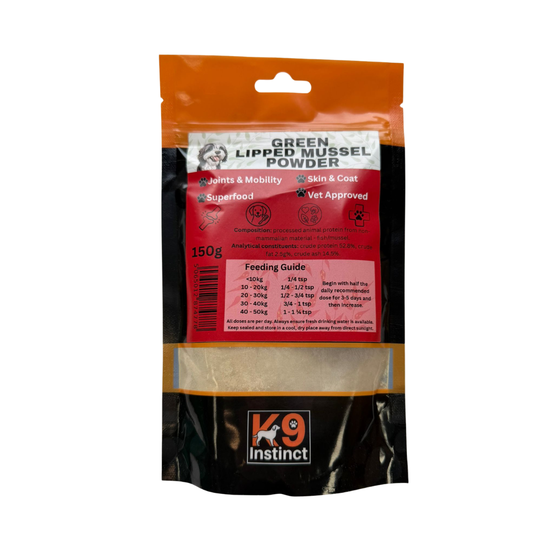 K9 Green Lipped Mussel Powder 150g – Natural Treats Bristol