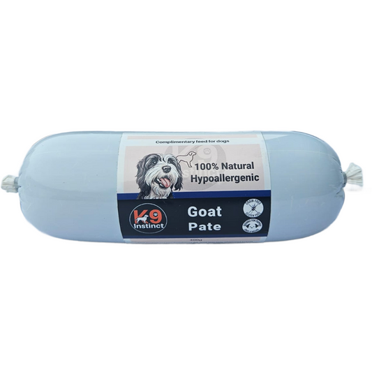 Roll of K9 Instinct Goat Pate for dogs free shipping in UK