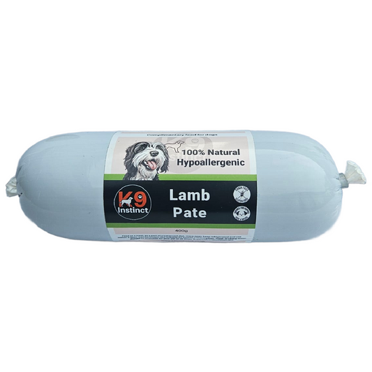 Roll of K9 Instinct Lamb Pate for dogs free shipping in UK