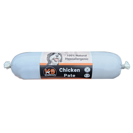 Roll of K9 Instinct Chicken Pate for dogs free shipping in UK