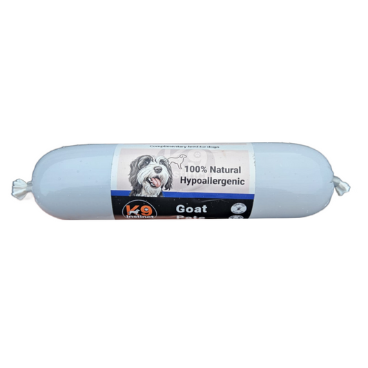 Roll of K9 Instinct Goat Pate for dogs free shipping in UK