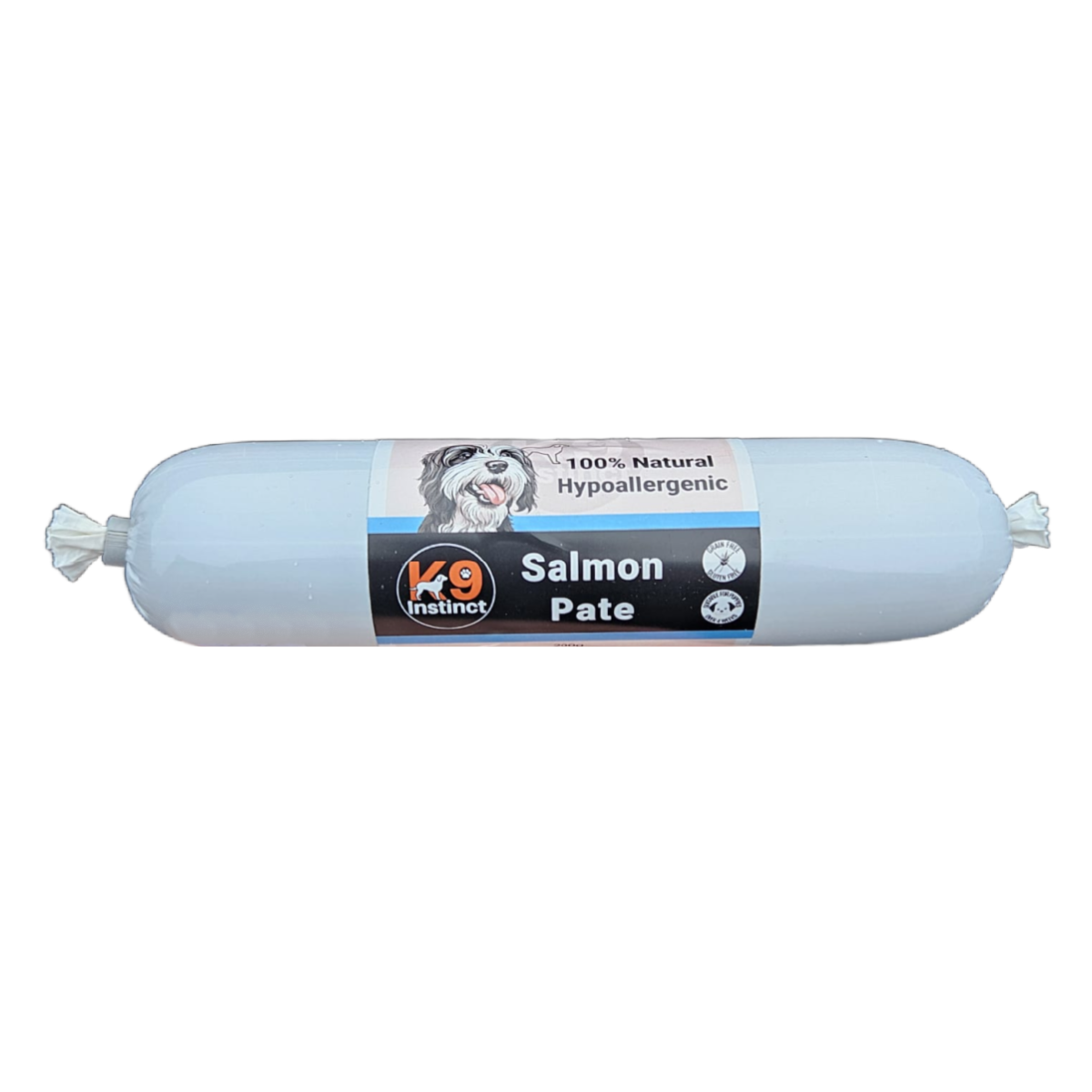 Roll of K9 Instinct Salmon Pate for dogs free shipping in UK