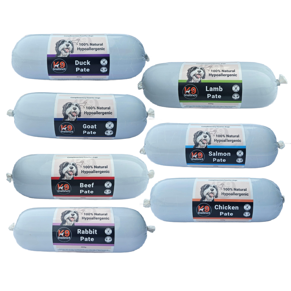 K9 Instinct Pate 400g - Beef