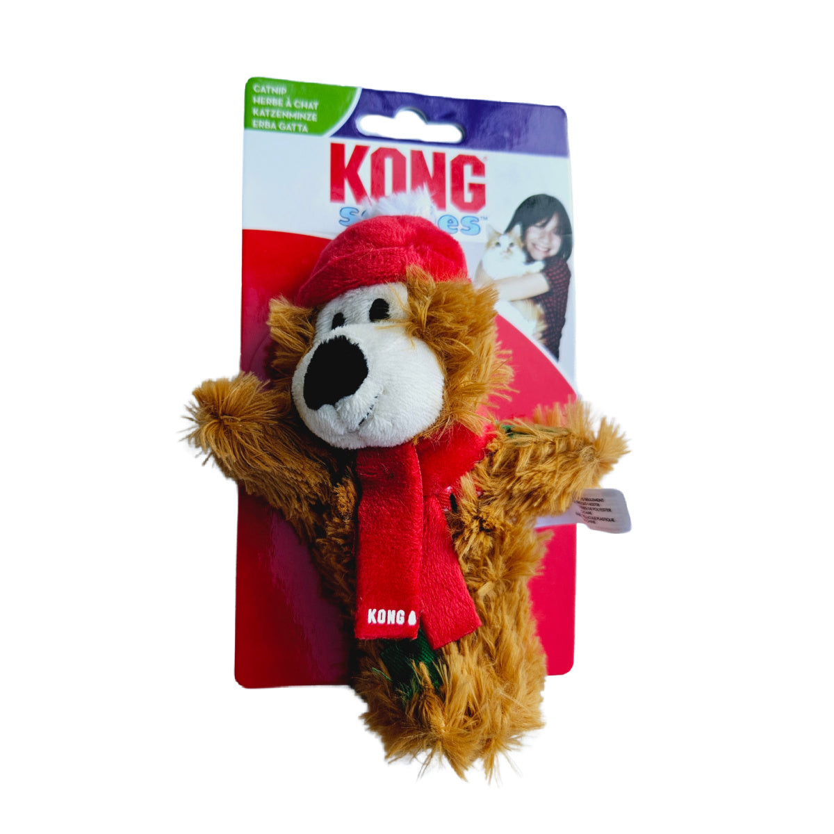 KONG Holiday Softies Bear Assorted