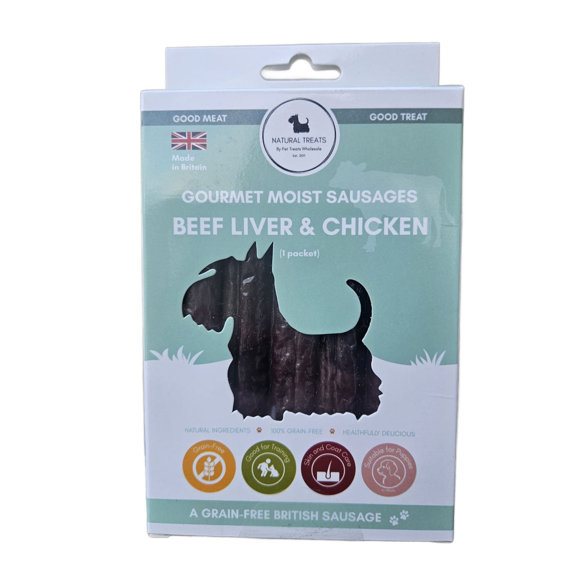 Moist sausages for dogs in Bristol