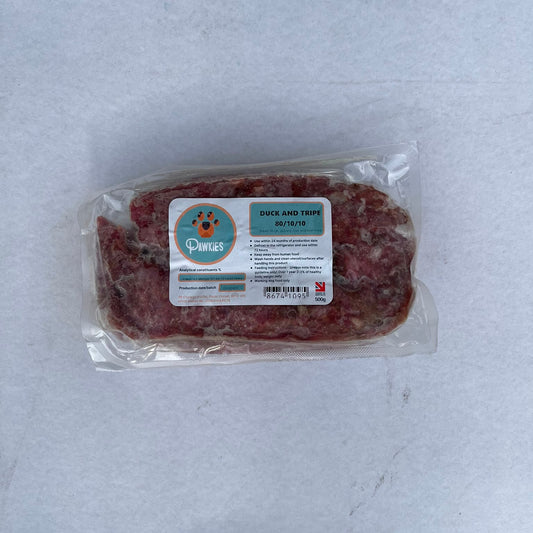 Pawkies raw dog food in Bristol