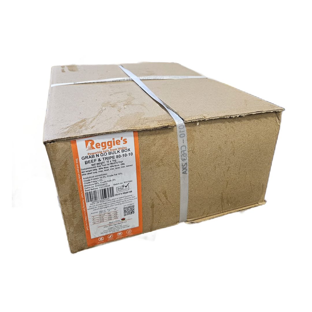 RR Grab'n'Go Box Beef & Tripe 10 x 1kg – Natural Treats Bristol