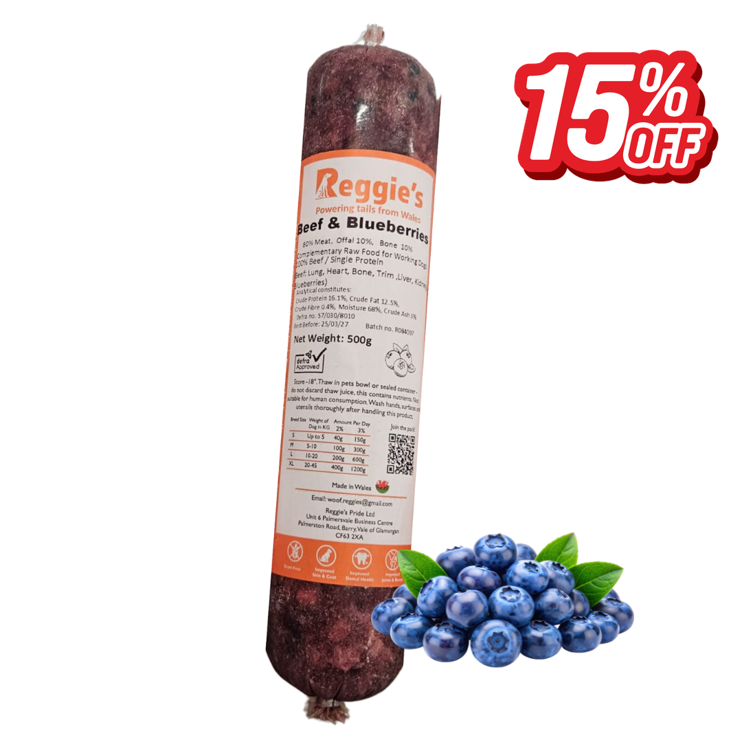 RR Beef & Blueberries 500g