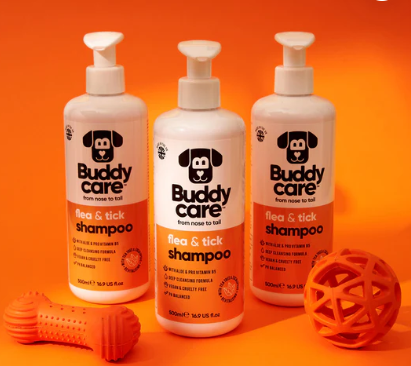 Buddycare shampoo for dogs in Bristol UK