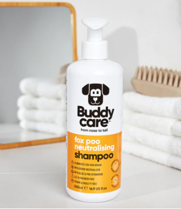 Buddycare shampoo for dogs in Bristol UK