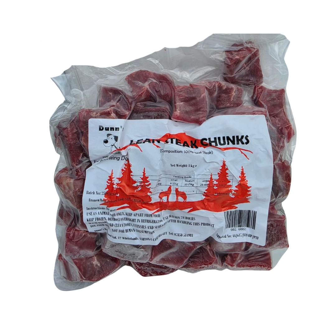 Lean Steak Chunks 1kg