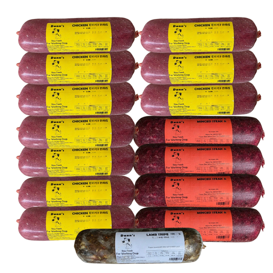 Dunns Assorted Raw Box 15 x 500g