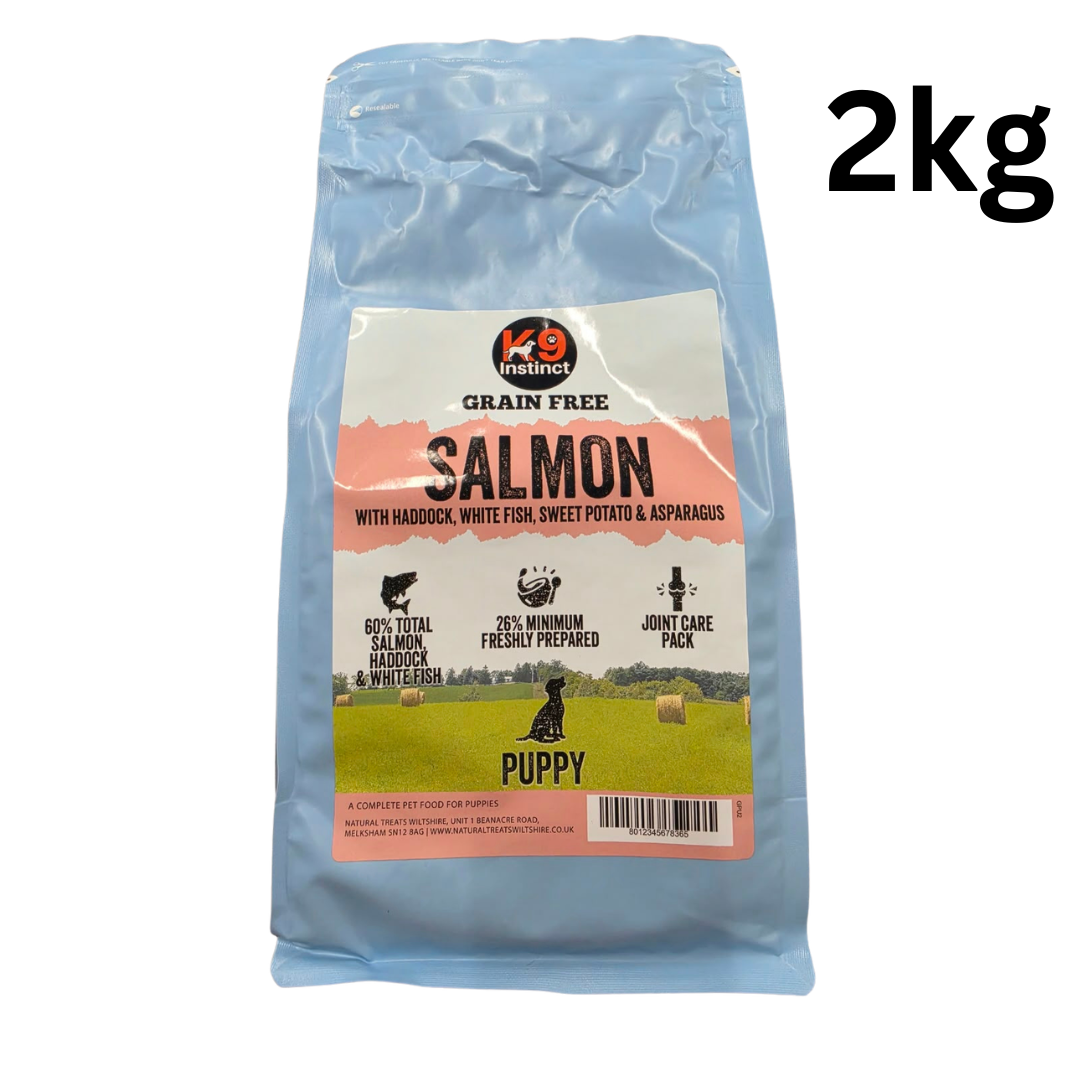 Puppy Salmon With Haddock & Blue Whiting, Grain Free 2kg