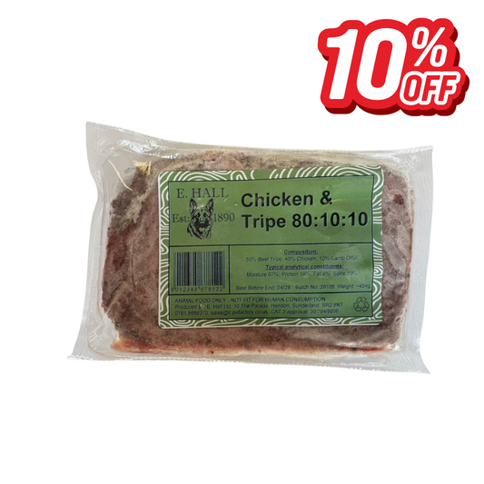 TF Tripe & Chicken 80/10/10 454g