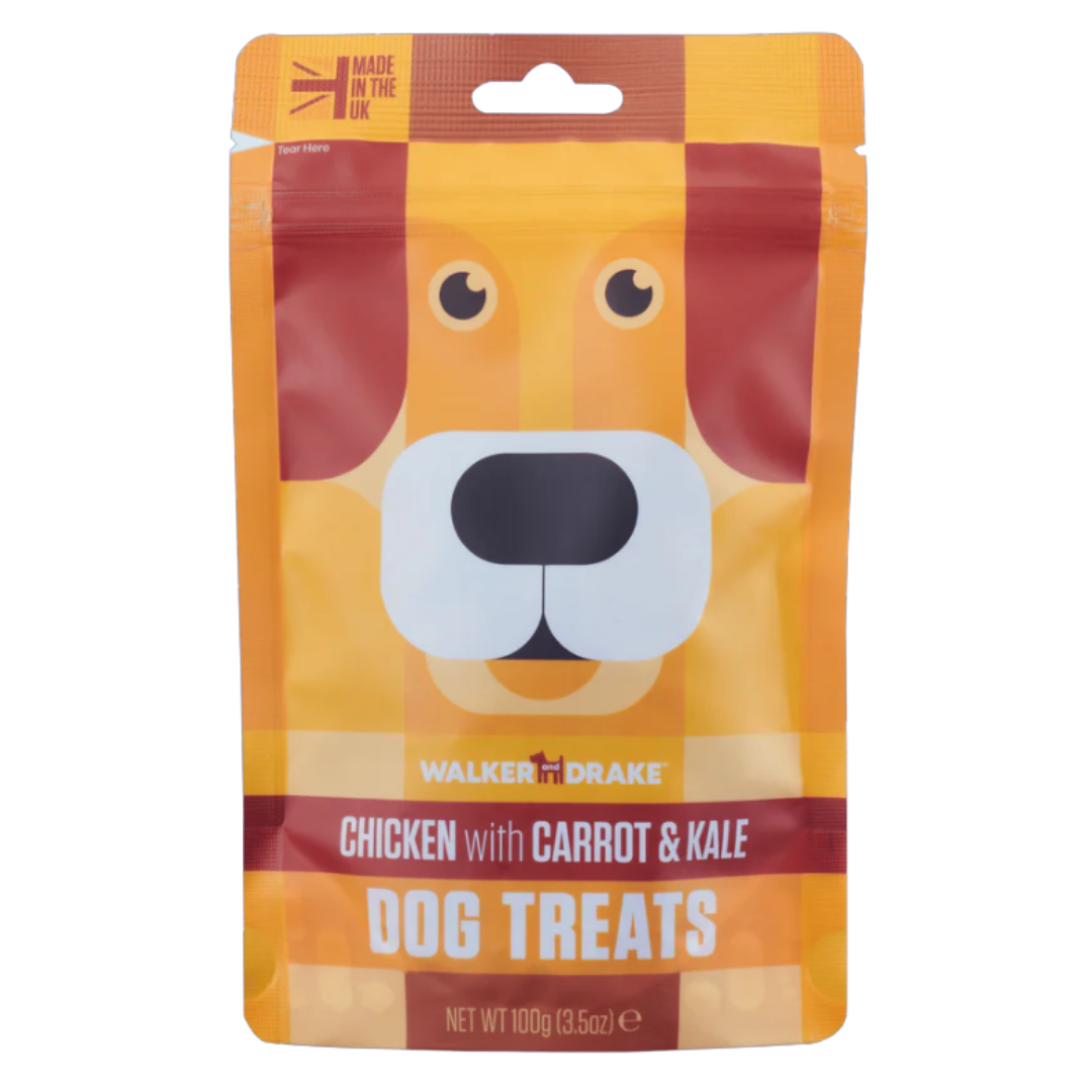 Walker & Drake Chicken with Carrot & Kale 100g
