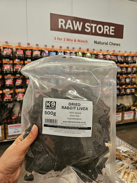 Rabbit Liver Dried 500g