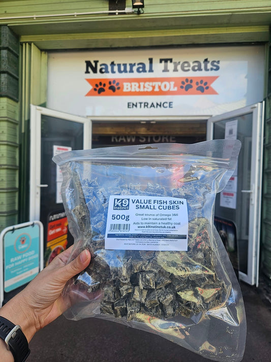 Value Fish Skin Small Cubes 500g