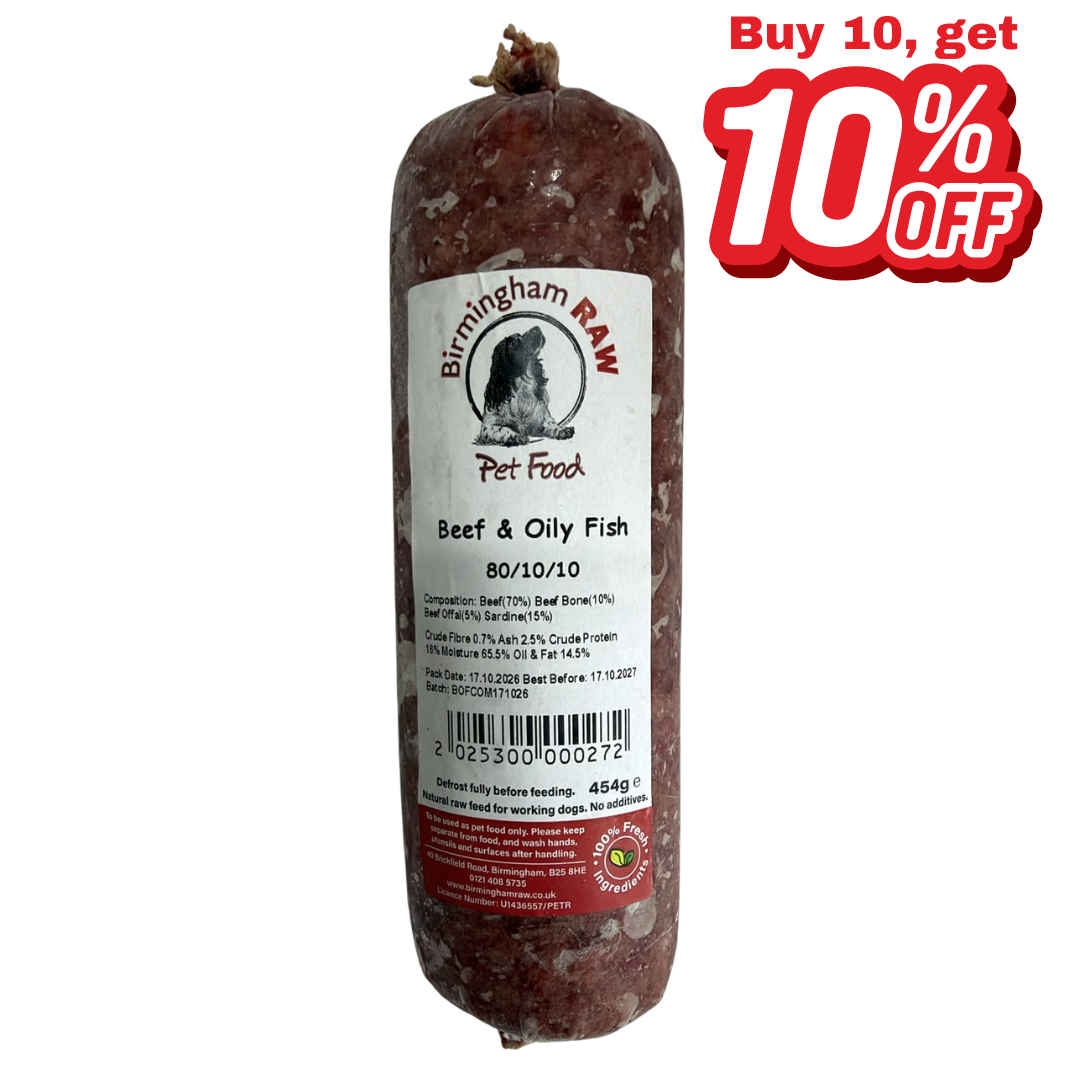 BR Beef & Oily Fish 454g