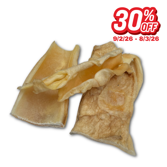 Beef muscle dogs - natural dog chews