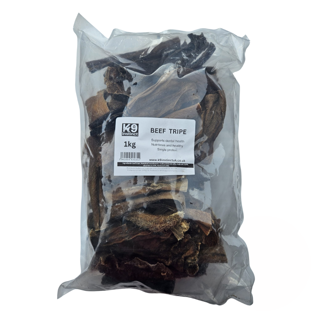 Dried Beef Tripe for dogs