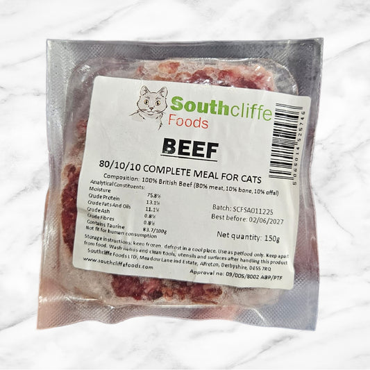 Southcliffe Beef raw cat foot in Bristol