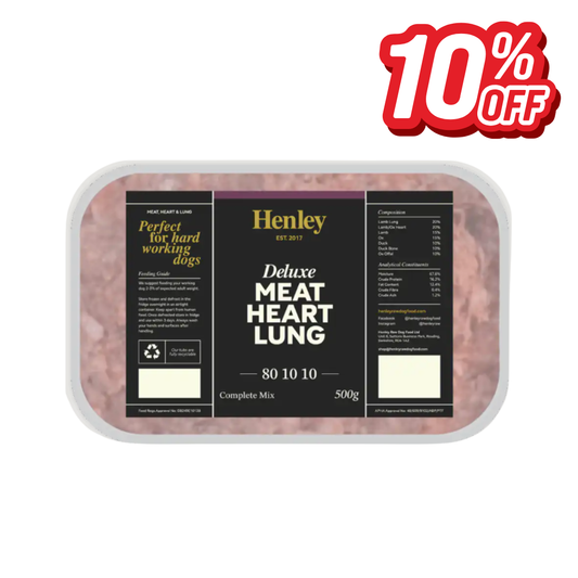 Henley Deluxe Meat, Heart & Lung Mix 500g