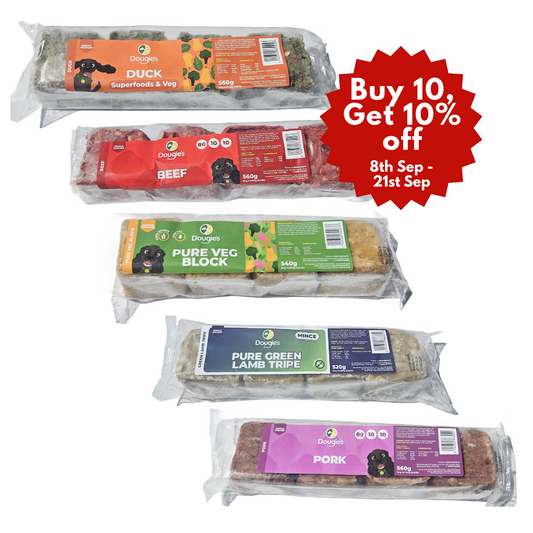 Dougies Lamb 80/10/10 560g