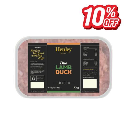 Henley Duo Lamb and Duck 500g