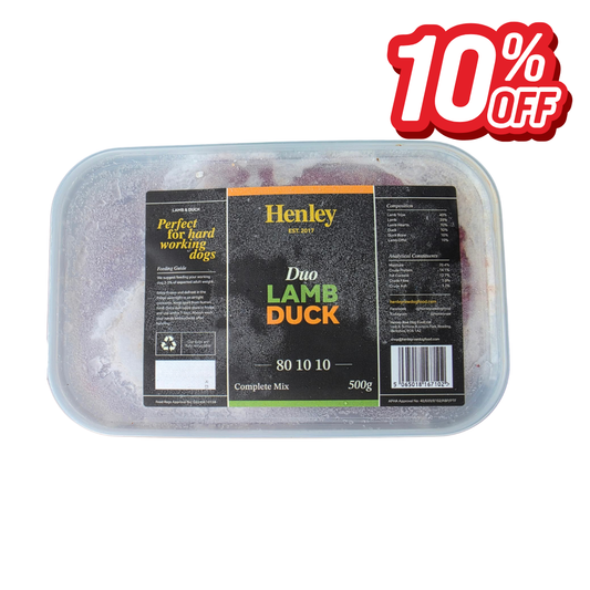 Henley Duo Lamb Tripe & Duck 500g