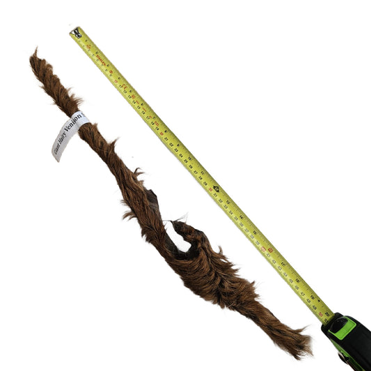 Giant Venison skin with fur 40-50cm