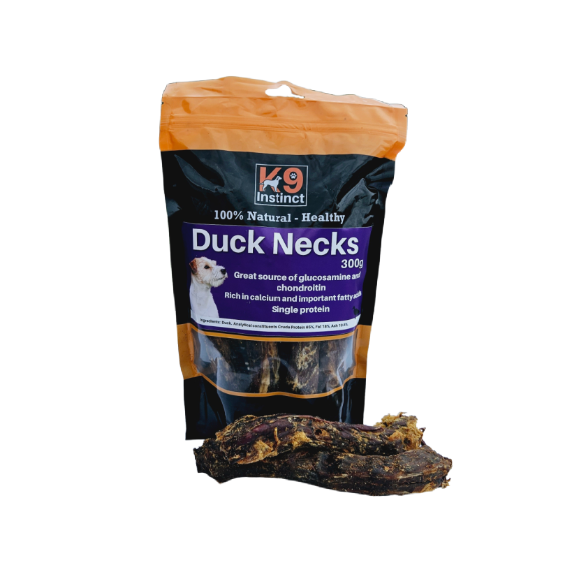 K9 Instinct UK Duck necks - natural dog chews