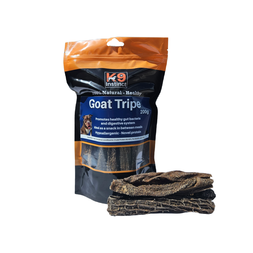 Goat Tripe for dogs. Natural dog chews.