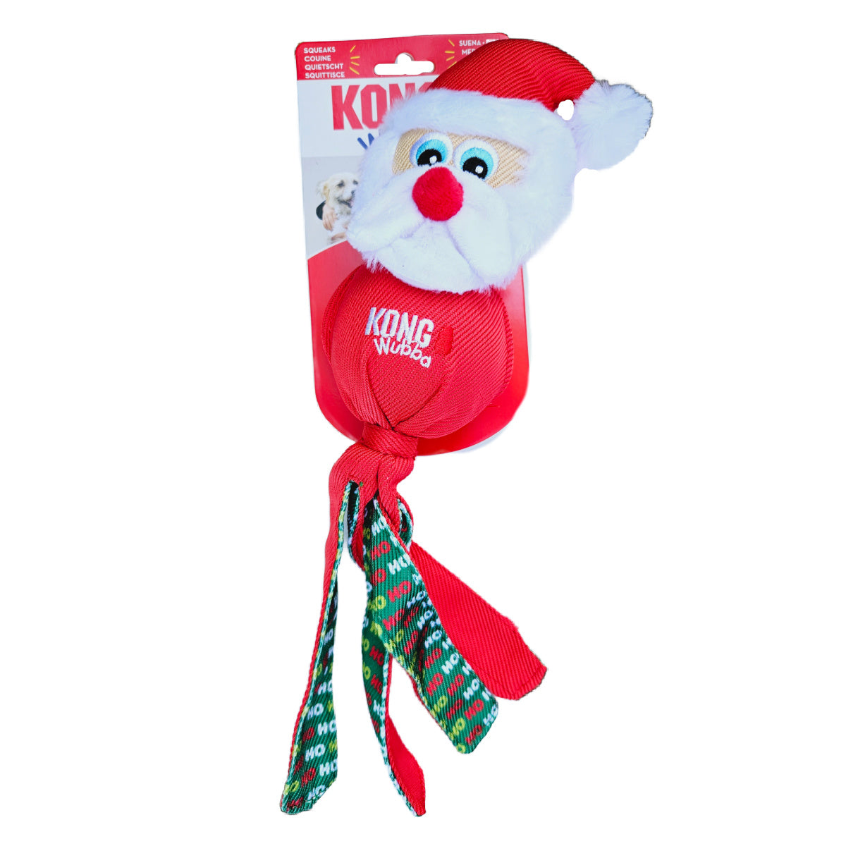 KONG Holiday Wubba Assorted Large