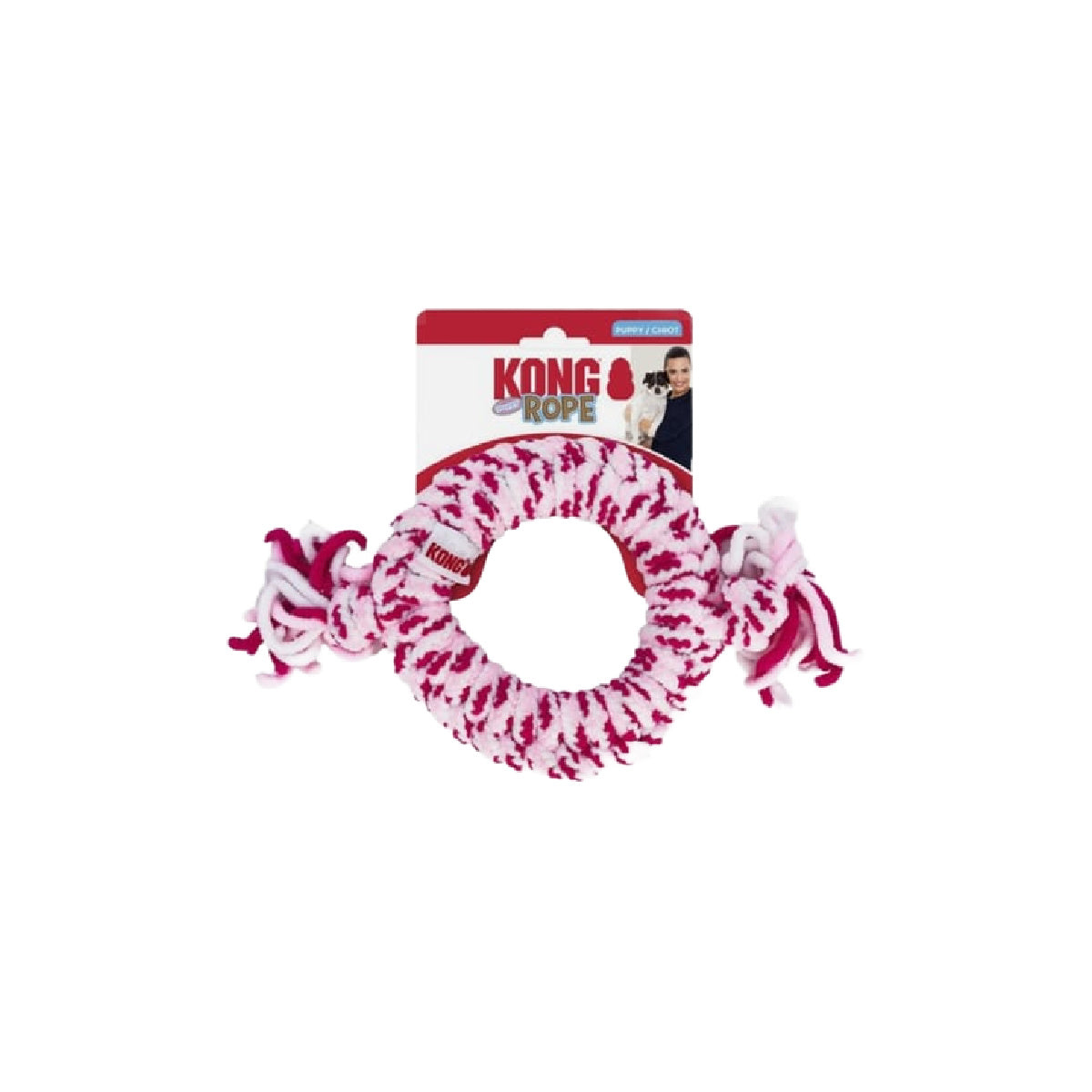KONG Rope Ring Puppy Assorted - Medium