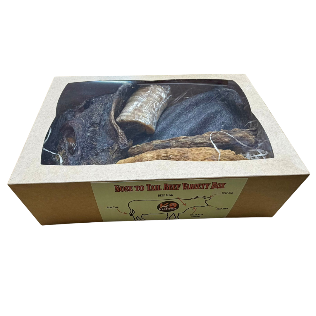 Natural dog chew variety box